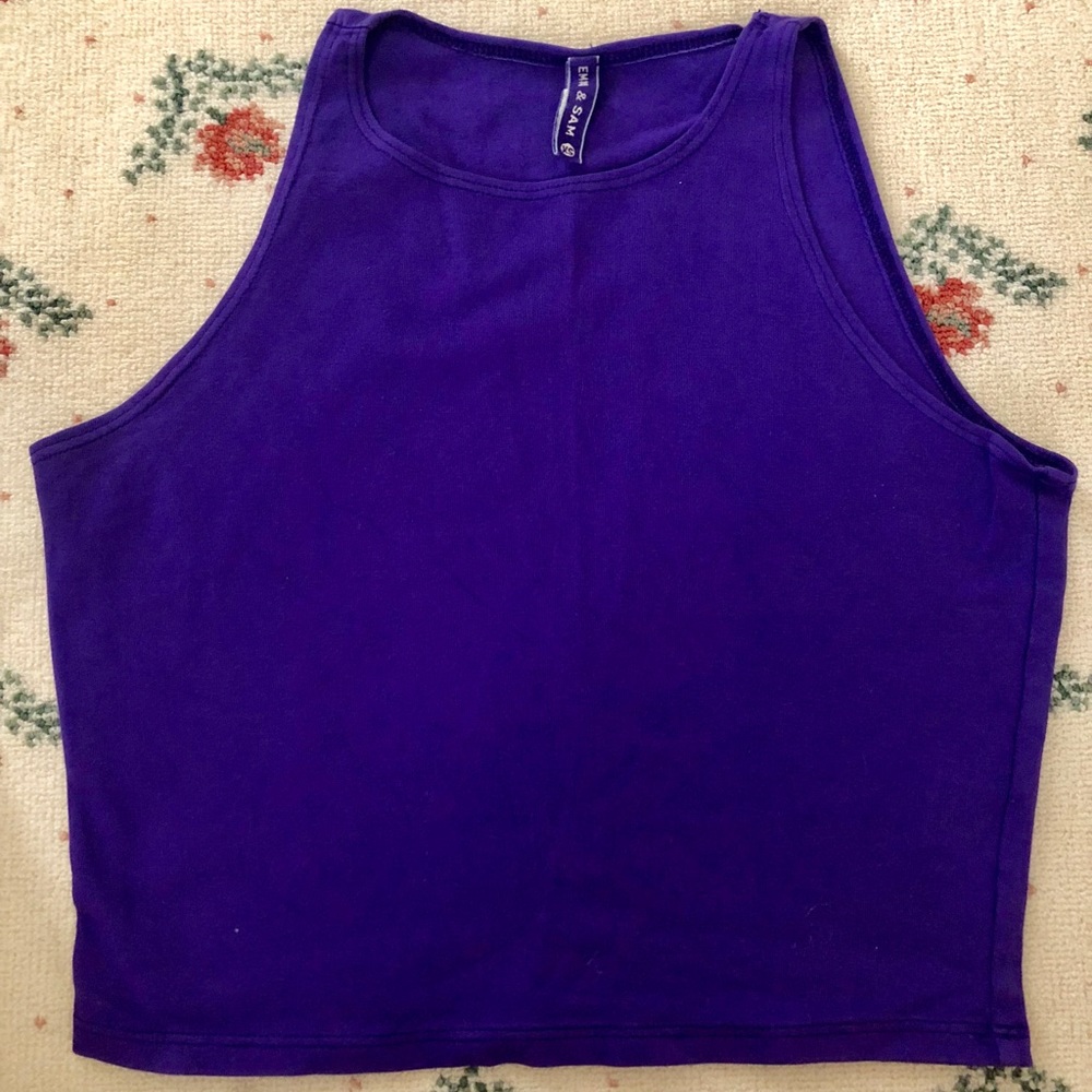 LF Crop Top in Purple